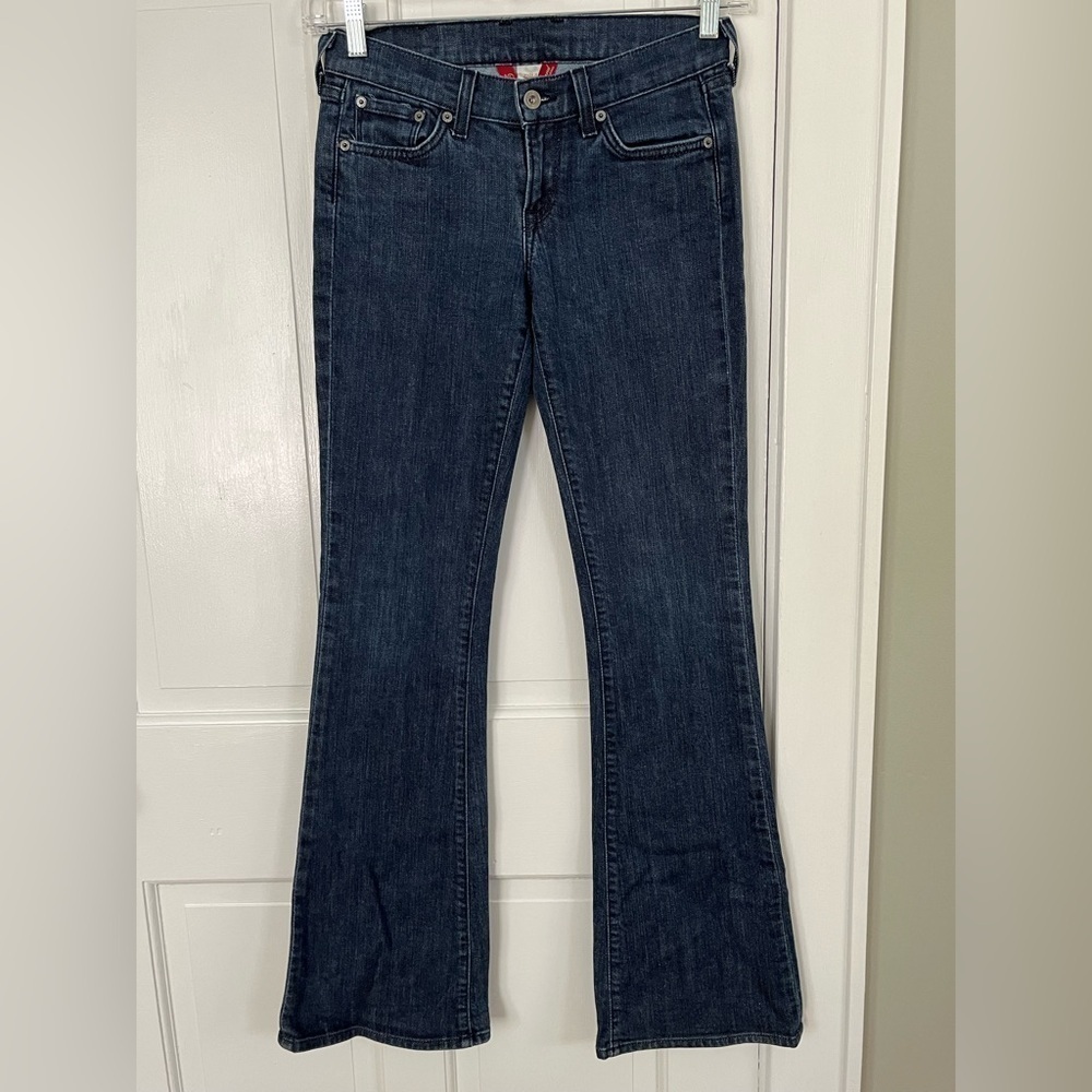 Lucky Brand Boot Cut Zoe Jeans Womens size 4/27 Boho Western Cowgirl Rodeo
